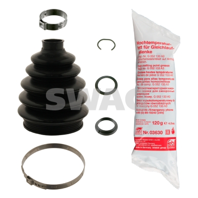 SWAG 30 92 9609 Féltengely gumiharang készlet, porvédő készlet